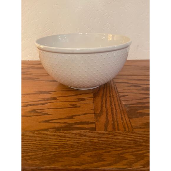 Williams Sonoma Swiss Dot Extra Large mixing bowl